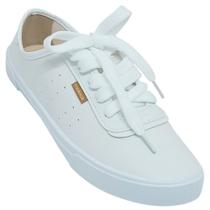 Sapato Moleca Feminino com Microfuros e Cadarço Sapato Moleca Feminino com Microfuros e Cadarço