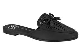 Sapato Moleca Mule De Laço Super Leve e Confortável Feminina 5722.120 (64913)