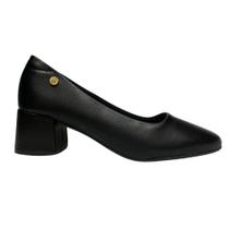 Sapato moleca salto bloco ref:5822.100 feminino