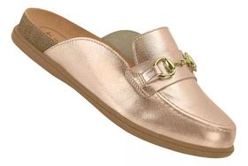 Sapato mule cromo clog fem. confortável Sapato mule cromo clog fem. confortável