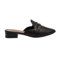 Sapato Mule Feminino Mississipi Bico Fino Mc881 Sapato Mule Feminino Mississipi Bico Fino Mc881