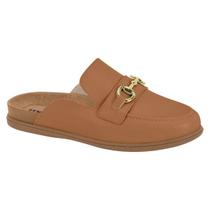 Sapato Mule Feminino Moleca Casual Tamanco Sapatilha Calce Fácil Confortável Original