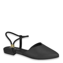 Sapato Mule Feminino Slingback Bico Fino Beira Rio 4134.1015