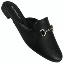 Sapato mule Picadilly clás preto