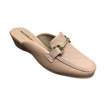 Sapato Mule Piccadilly Feminino Anabela Confortável Social Sapato Mule Piccadilly Feminino Anabela Confortável Social