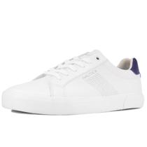 Sapato Nautica Colpa, casual, com cadarço, tênis moderno, branco e azul marinho Sapato Nautica Colpa, casual, com cadarço, tênis moderno, branco e azul marinho