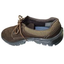 Sapato Nobuck Amarri 50S29V-BP Marluvas CA47077 Biq Plástica Sapato Nobuck Amarri 50S29V-BP Marluvas CA47077 Biq Plástica