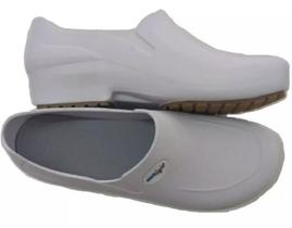 Sapato Ocupacional Antiderrapante EVA Branco WORK LIGHT