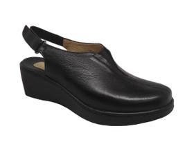 Sapato Opananken Feminino Anabela Alexxa 100% Couro 54611 Sapato Opananken Feminino Anabela Alexxa 100% Couro 54611