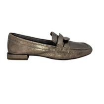 Sapato orcade feminino mocassim loafer em couro casual 099214 prata Sapato orcade feminino mocassim loafer em couro casual 099214 prata