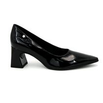 Sapato Original Piccadilly 767001 Salto Quadrado Moda Formal Feminino