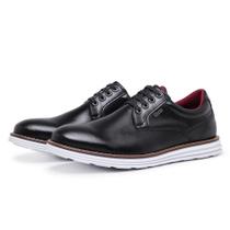 Sapato Oxford Casual Masculino Esporte Fino Slim Moderno Palmilha EVA Confortavel Sola Resistente