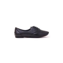 Sapato Oxford Couro Feminino Conforto Dia a Dia Casual