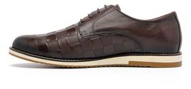 Sapato Oxford De Amarrar Com Solado De Borracha 12020