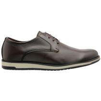 Sapato Oxford Five Days Masculino Sintético Café