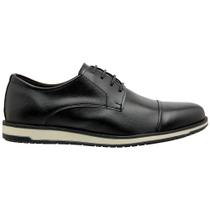 Sapato Oxford Five Days Masculino Sintético Preto