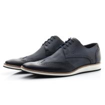 Sapato Oxford Masculino Couro Cadarço Moderno Dia a Dia Sapato Oxford Masculino Couro Cadarço Moderno Dia a Dia