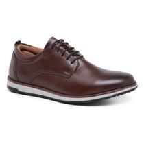 Sapato Oxford Masculino Couro Casual Social Tênis Confortável