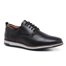 Sapato Oxford Masculino Couro Casual Social Tênis Confortável