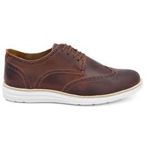 Sapato Oxford Masculino de Couro Brete Boots Macio Confortável