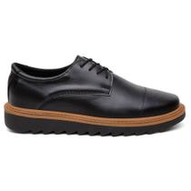 Sapato Oxford Masculino Derby Social Tratorado Sider Casual Sapato Oxford Masculino Derby Social Tratorado Sider Casual