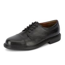 Sapato Oxford Masculino Dockers Gordon em Couro Preto com Biqueira Cap Toe