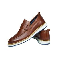 Sapato Oxford Masculino Italiano Couro Elegante Social Monk