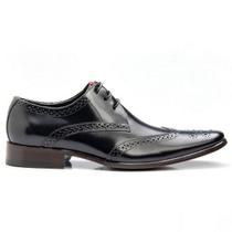 Sapato Oxford Masculino La Couro Linha Premium