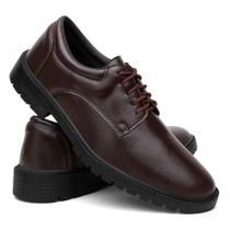 Sapato Oxford Masculino Social Casual Fino Elegante MARROM