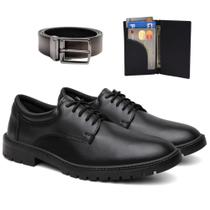 Sapato Oxford Masculino Social Casual Fino Elegante PRETO
