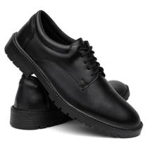 Sapato Oxford Masculino Social Casual Fino Elegante PRETO