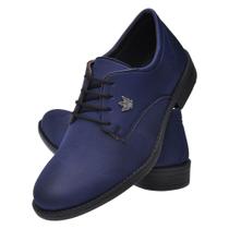 Sapato Oxford Masculino Urban Preto Com Metal Decorativo Leve E Confortável