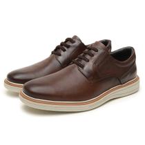 Sapato Oxford Sapatenis Rafarillo Couro Sola Borracha Palmilha EVA Elegante Esporte Fino
