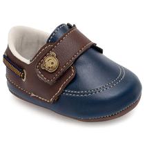 Sapato p/ Bebê Pimpolho com tiras autocolantes Confortável e Macio - RN Sapato p/ Bebê Pimpolho com tiras autocolantes Confortável e Macio - RN