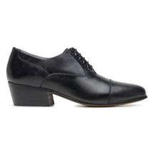 Sapato para dança de salão Masculino em Couro Preto 56222