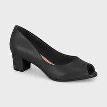 Sapato Peep Toe Beira Rio Feminino
