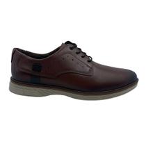 Sapato Pegada Couro Casual Marrom 126708 - Pinhão 44