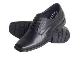 Sapato Pegada Masculino Preto Ref:122320 Sapato Pegada Masculino Preto Ref:122320