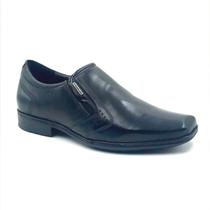 Sapato Pegada Social Couro Preto 122326