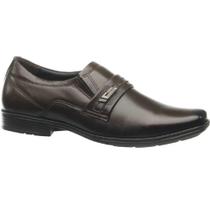 Sapato pegada social em couro ref 122319 masculino