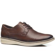 Sapato pegada social em couro ref 126101 masculino