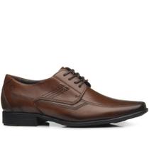 Sapato pegada social em couro ref 126505 masculino