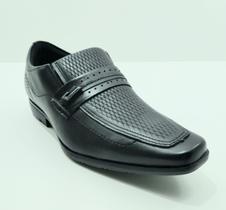 Sapato Pegada Social Escamado Fivela Masculino Adulto 125802-01 Sapato Pegada Social Escamado Fivela Masculino Adulto 125802-01