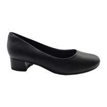 Sapato Piccadilly 140110 Feminino Salto Baixo Conforto Trabalho