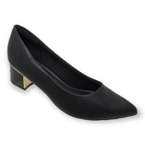 Sapato Piccadilly 739115-2 Feminino - Preto