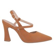 Sapato Piccadilly 749243 Feminino Mascavo saltinho bico fino Sapato Piccadilly 749243 Feminino Mascavo saltinho bico fino