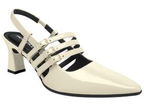 Sapato Piccadilly 764008 Slingback Irene Salto Alto