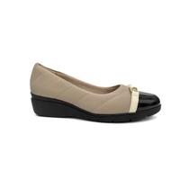 Sapato Piccadilly Anabela Conforto 117128 Fendi Sapato Piccadilly Anabela Conforto 117128 Fendi