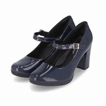 Sapato piccadilly boneca salto bloco 130211 (o398) - navy