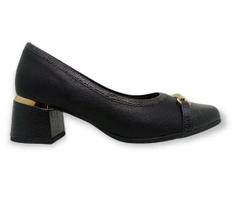 Sapato Piccadilly Feminino Preto 748015 Sapato Piccadilly Feminino Preto 748015